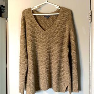 ⭐️AEO⭐️ American Eagle brown knit sweater